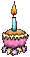 A muffin for your birthday!